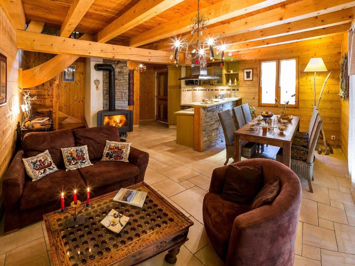 Chalet 6 Pers Avec Spa, Terrasse Plein Sud A Saint-Michel-De-Chaillol - Fr-1-393-22 Екстериор снимка