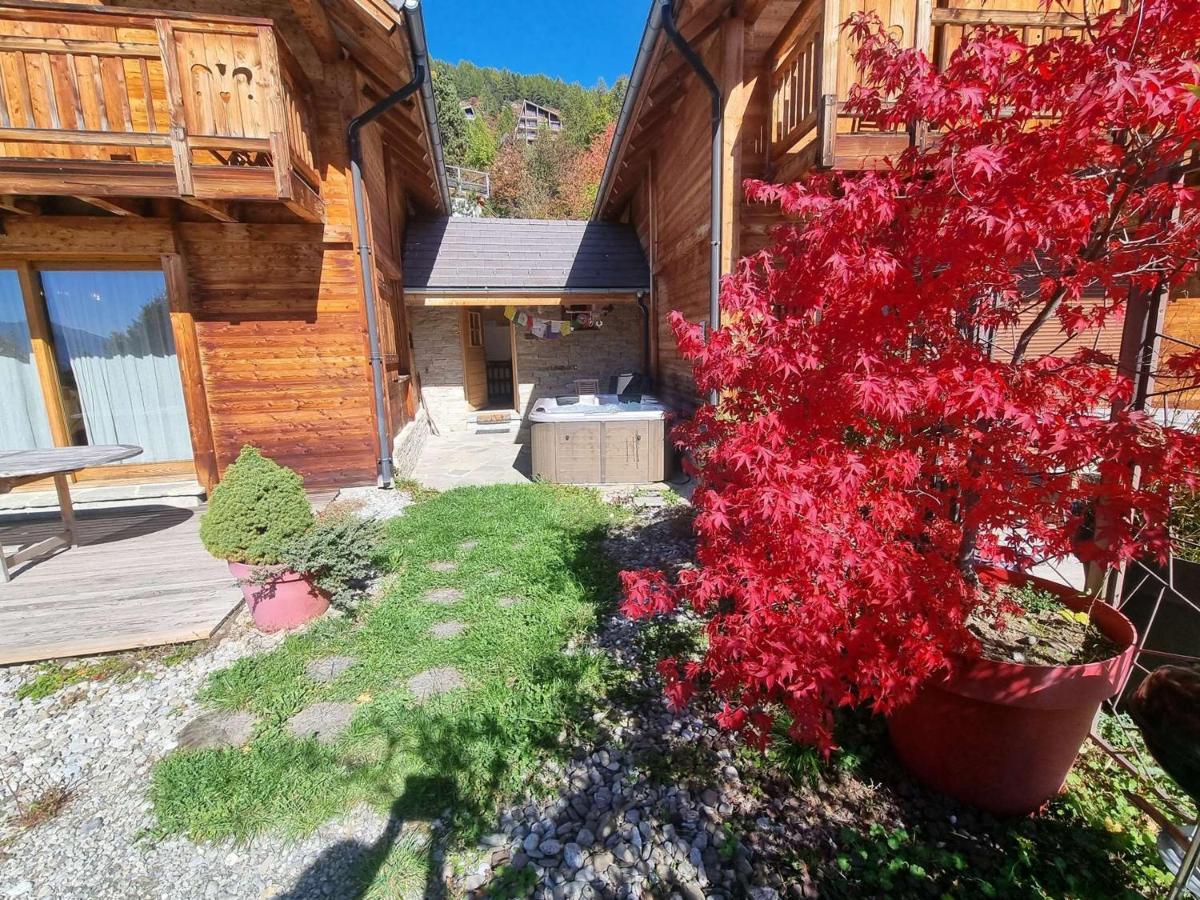 Chalet 6 Pers Avec Spa, Terrasse Plein Sud A Saint-Michel-De-Chaillol - Fr-1-393-22 Екстериор снимка