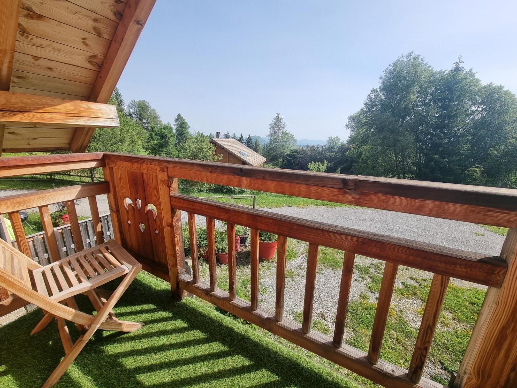 Chalet 6 Pers Avec Spa, Terrasse Plein Sud A Saint-Michel-De-Chaillol - Fr-1-393-22 Екстериор снимка