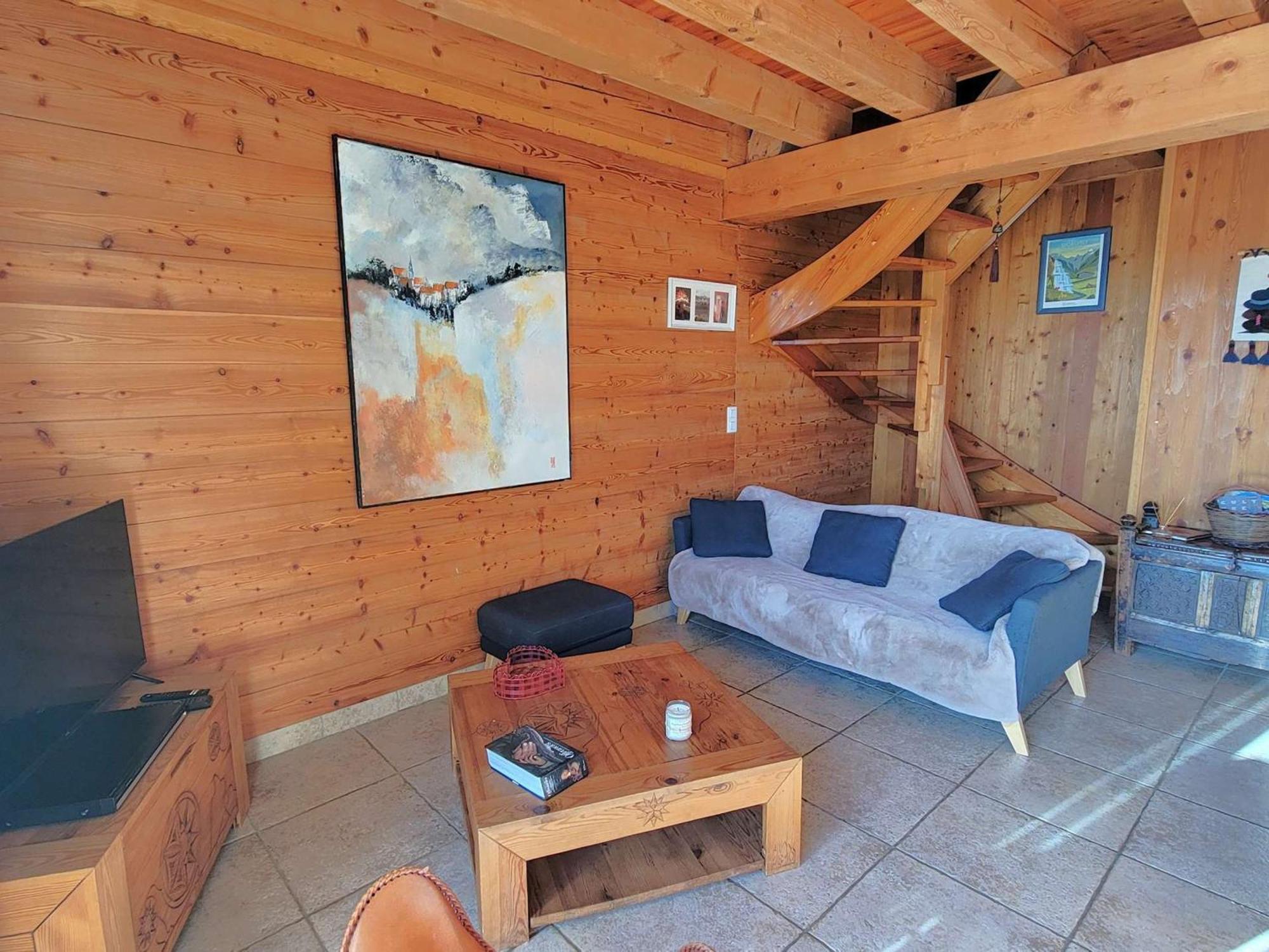 Chalet 6 Pers Avec Spa, Terrasse Plein Sud A Saint-Michel-De-Chaillol - Fr-1-393-22 Екстериор снимка