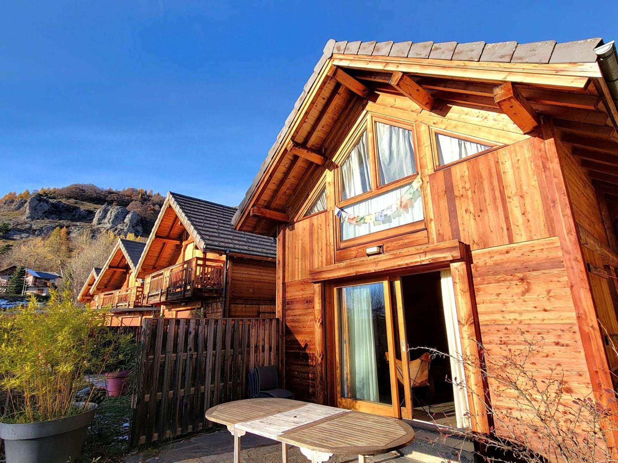 Chalet 6 Pers Avec Spa, Terrasse Plein Sud A Saint-Michel-De-Chaillol - Fr-1-393-22 Екстериор снимка