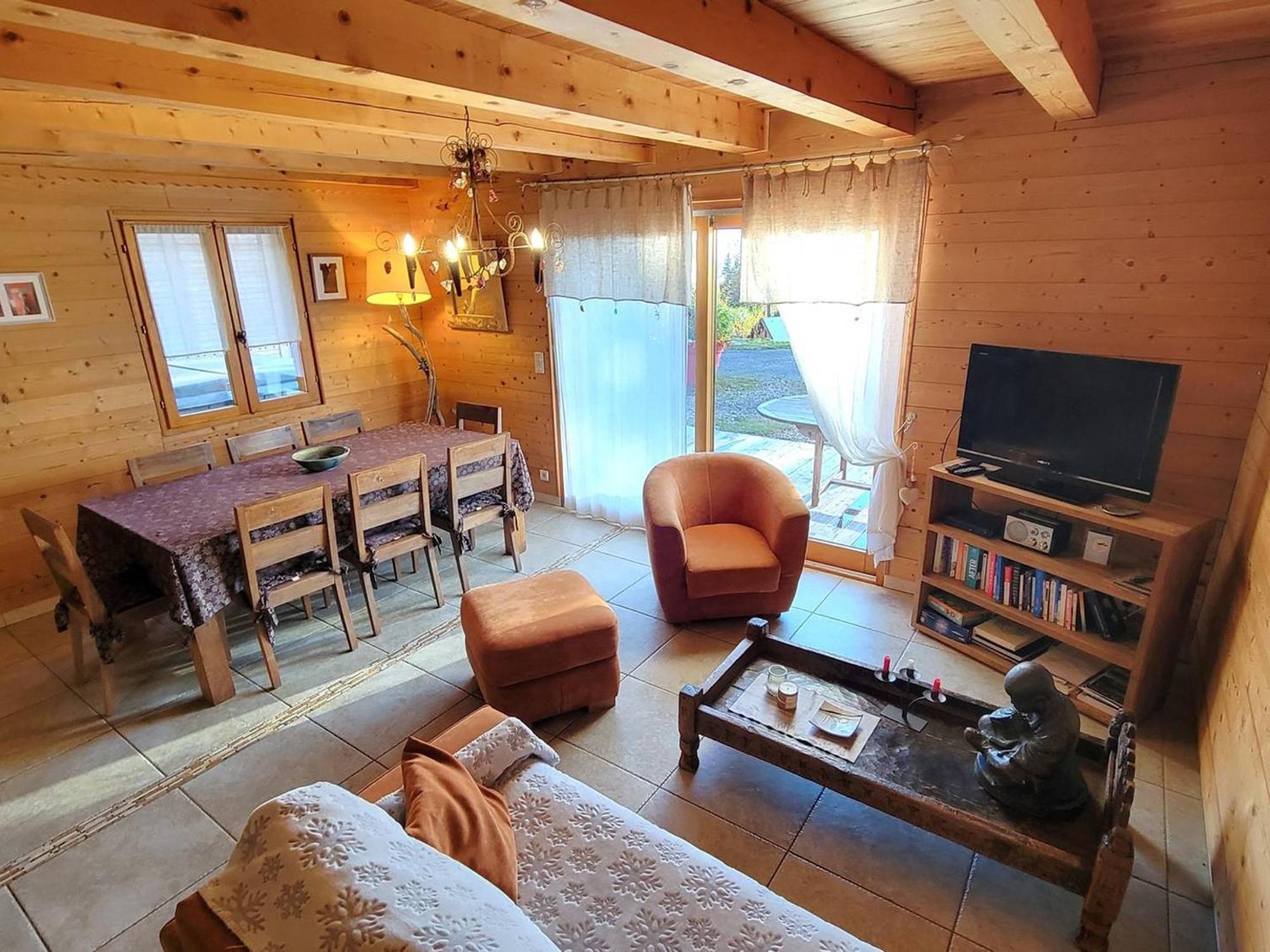 Chalet 6 Pers Avec Spa, Terrasse Plein Sud A Saint-Michel-De-Chaillol - Fr-1-393-22 Екстериор снимка
