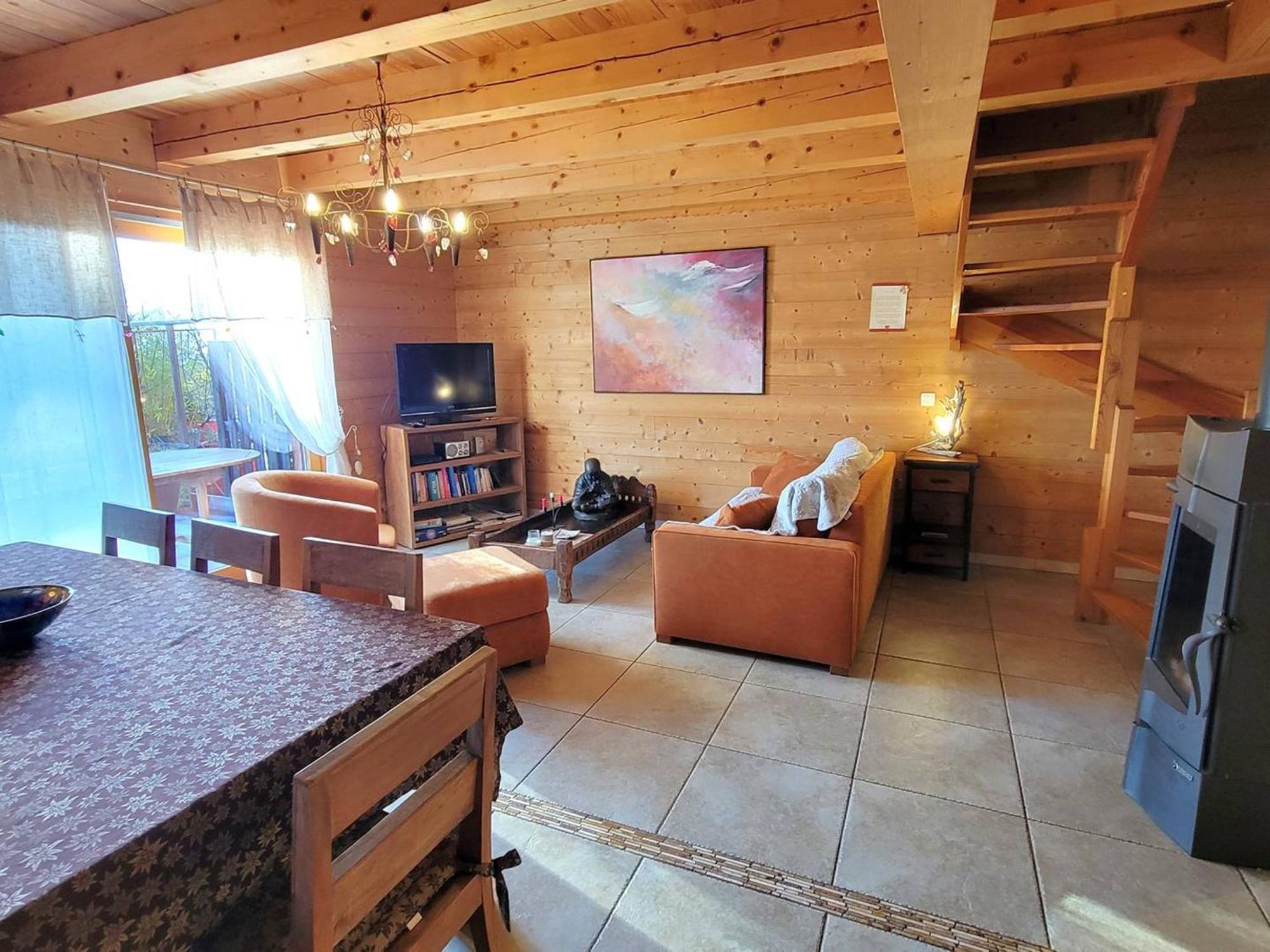 Chalet 6 Pers Avec Spa, Terrasse Plein Sud A Saint-Michel-De-Chaillol - Fr-1-393-22 Екстериор снимка