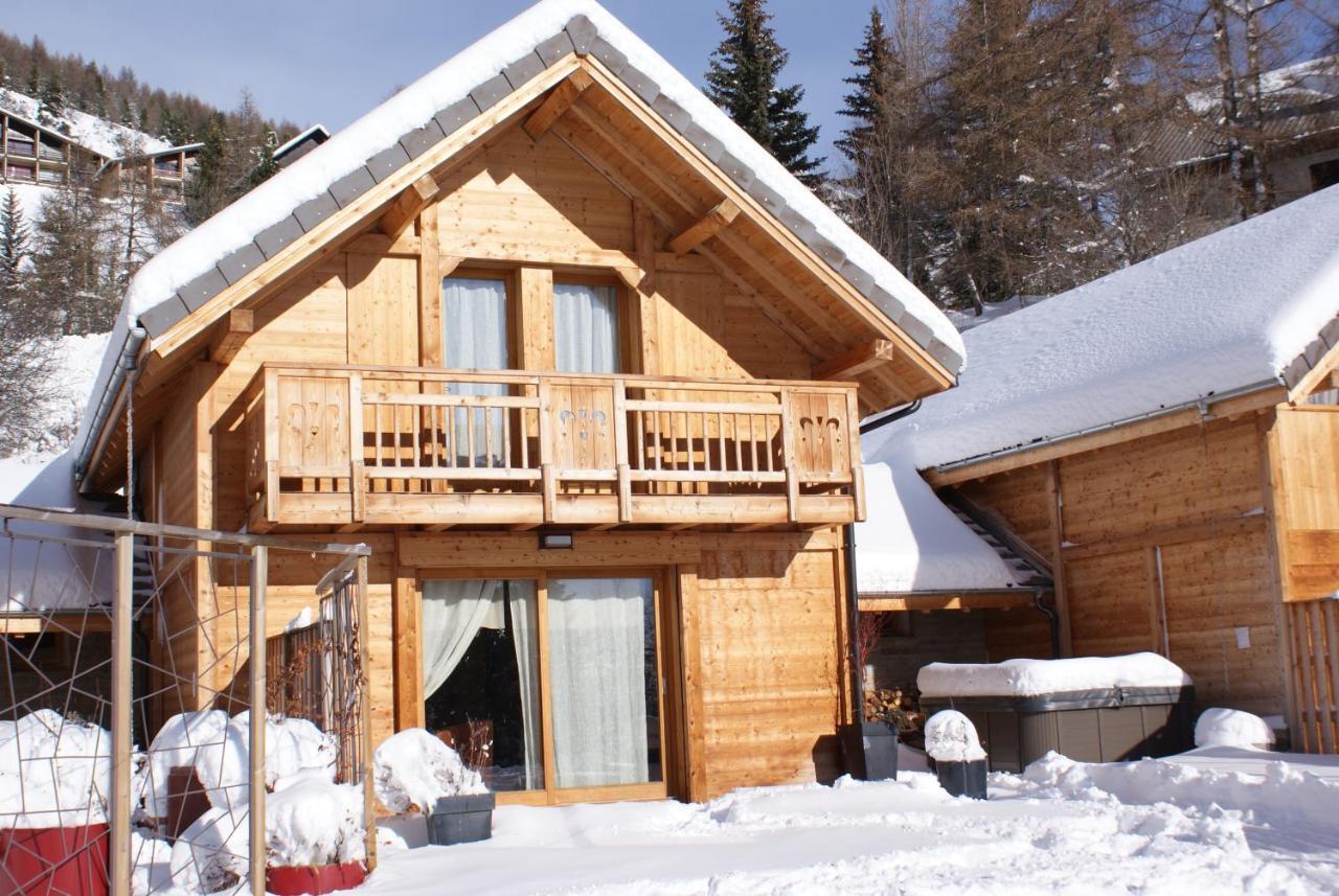 Chalet 6 Pers Avec Spa, Terrasse Plein Sud A Saint-Michel-De-Chaillol - Fr-1-393-22 Екстериор снимка